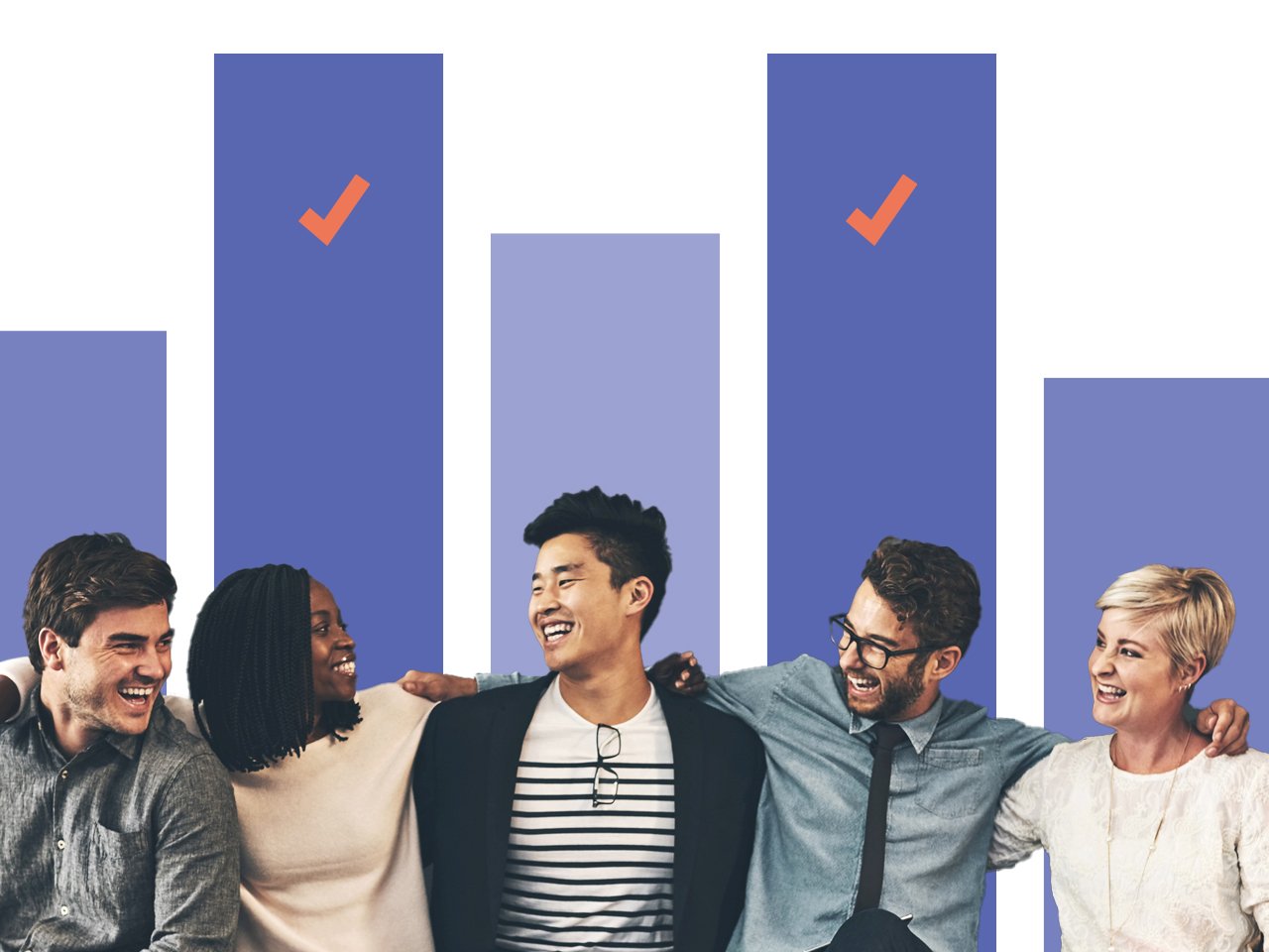 people-standing-with-bar-graph-behind-them