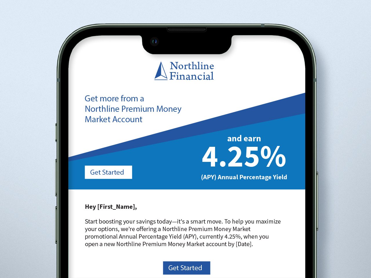 phone-displaying-bank-email-offer